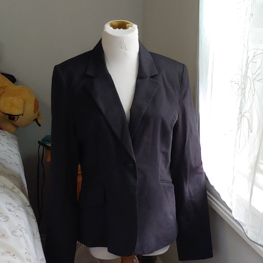H&M pinstriped blazer